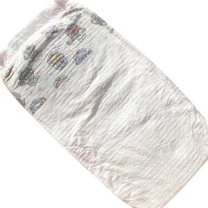 Vintage Huggies Size 3‎ Ultratrim 1993 USA Diapers Western Bunnies Plastic Print